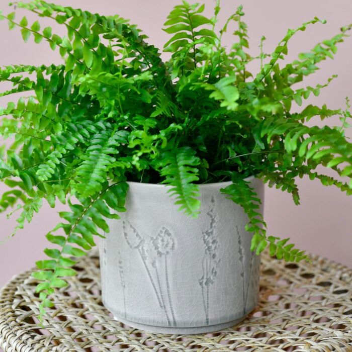 Burgon & Ball - Provence Grey Glazed Pot - Small
